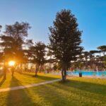 Tramonto Piscina – Villaggio Camping Lazio, Roma Nettuno